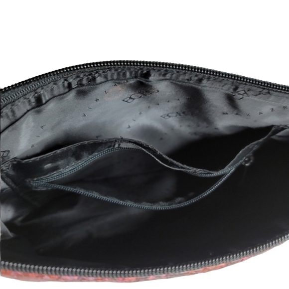 BCBG MAXAZRIA y2k snake animal print leather handbag - Picture 6 of 7